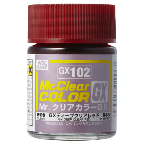 GX-102 GX Deep Clear Red