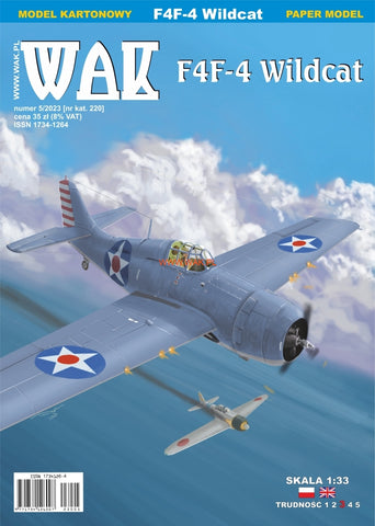 WAK F4F-4 Wildcat 1/33