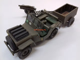 WAK Jeep Airborne with 75 mm howitzer 1/25