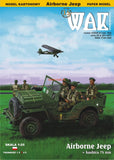 WAK Jeep Airborne with 75 mm howitzer 1/25
