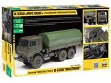 3697 Russ. 6x6 Army Truck KamAZ-535 " Mustang" - 1/35