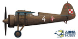 PZL P.11c Model Kit 1/48