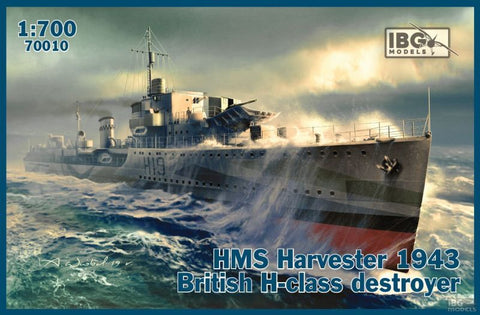 HMS Harvester 1943 British H-class destroyer