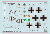 Zvezda 7302 Messerschmitt 109 F2 1/72