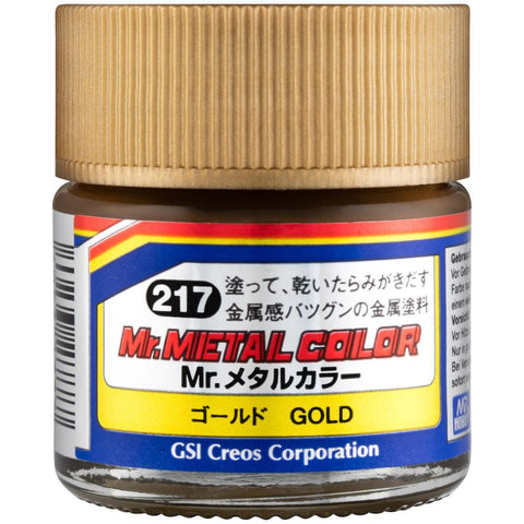 MC-217 Mr. Metal Colors  (10 ml) Gold