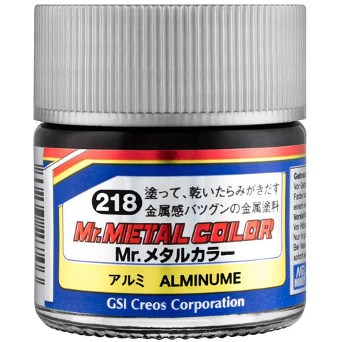 MC-218 Mr. Metal Colors  (10 ml) Aluminiuim