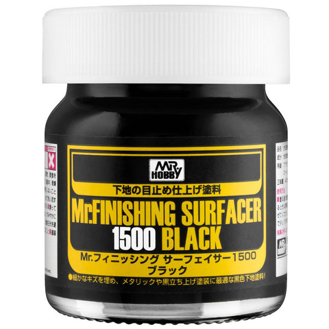 Mr. Finishing Surfacer 1500 Black (40 ml)