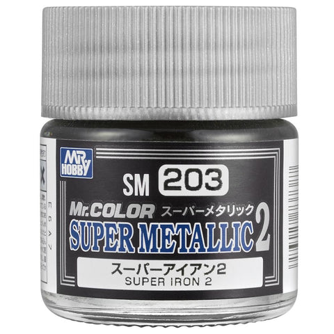 SM-203 Mr. Color Super Metallic Colors II (10 ml) Super Iron II